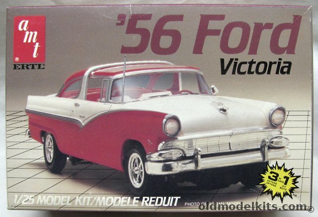 AMT 1/25 1956 Ford Victoria Hardtop - Stock / Drag / Custom, 6547